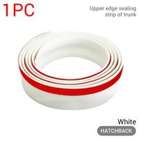 SEAMETAL – universal rubber sealing strip for car trunk roof, sealing strips for roof gap Hatchback White