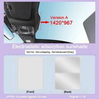 Car Sunshade For BYD Seal EV EK 2022~2025 Sunroof Shades Electrostatic Adsorption Visor Auti-UV Sun Protection Auto Accessories