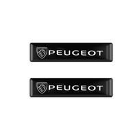 2/4/10 vnt. 3D automobilio emblemos dekoratyviniai lipdukai Peugeot 208 3008 308 2008 207 107 508 607 106 406 407 307 206 301 408 5008 4008 black