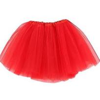 Adult Mesh Ballet Tutu - Half-Length Skirt for Halloween & Stage Performance 40 cm