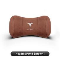 Naujo automobilio Tesla Suede galvos atramos sėdynės pagalvėlė juosmens atramos pagalvėlė Tesla Model 3 S X Model Y Cybertruck Roadster SpaceX automobiliams