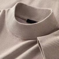 Men's Ribbed Knit Turtleneck Sweater with Long Sleeves - Soft Pullover Top for Fall and Winter Layering and Daily Wear. XXXL gray