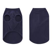 Dog Sweatshirt for Medium and Large Dogs, Warm Soft Pullover for Fall Winter Home and Daily Wear XXL tamsiai mėlyna