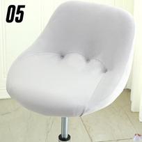 High Elastic Universal Arc Chair Cover For Rotating Lifting Bar Stools Cashier Counter Hotel Home Seat Protector