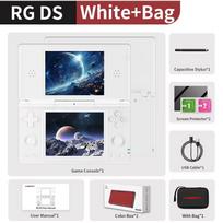 Anbernic RG DS Retro Handheld Video Game Console Video Player 4  IPS Dual Screen Android14 4000mAh Flip RGDS 512G PS1 PSP NDS