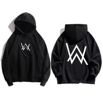 Alan Walker Alanwalker Sweatshirt DJ Trendy Fall and Winter Hooded Men's Sweatshirt Men's Hooded Sports and Casual Top XXXL juoda