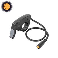 3Pin Finger Throttle TT009 Universal 36V 48V 60V 72V Electric Bicycle Scooter Accelerator Left Right 22mm Handlebar Parts