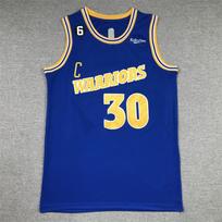 Mens NBA Golden State Warriors Stephen Curry 30 City Edition Basketball Jersey Cotton Breathable Sport Wear XL