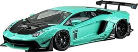 Aoshima Bunka Kyozai Liberty Walk Series 21 LB Works Lamborghini Aventador Limited Edition 2 Plastic Model Kit Co., Ltd. (AOSHIMA) 1/24 No. Ver. blue