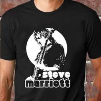 Steve Marriott Retro Classic Short Sleeve Black All Size T-Shirt Unisex T-Shirt XXL white
