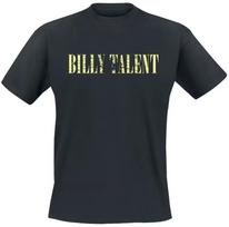 Billy Talent Cut The Curtains Tee, Punk T-Shirt with Double-Sided Logo & Skeleton Kiss Print, Punk Fan Merch 110 black