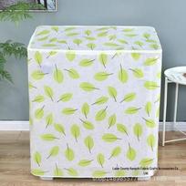 Double Tub Satin Washing Machine Cover - Waterproof, Sunproof, Fits Semi & Fully Automatic Models white