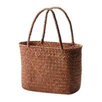 Versatile Woven Picnic Basket With Handle - Perfect For Outdoor Adventures Flower Basket Picnic Container Basket ruda