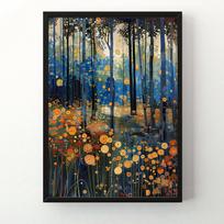 Gustav Klimt Sodo Plakatai Klimt Gėlių Spaudiniai Drobės Tapyba Gėlių Sienos Menas Paveikslai Namų Svetainė Vintažiniai 40X60CM No Framed