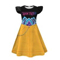 Kpop Demono Medžiotojai Rumi Mira Zoey Vaikų Kostiumas Suknelė Su Spausdintu Audiniu Ir Platėjančiomis Rankovėmis Pavasariui Ir Rudeniui Style B,160cm black
