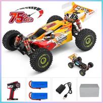 1/12 124017 Wltoys -V8 2.4G lenktyniniai RC automobiliai 4WD bešepetėlis variklis 75Km/H didelis greitis nuotolinio valdymo visureigis driftas žaislai suaugusiems
