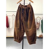 Rudens Pavasario Laisvalaikio Velvelinės Harem Kelnės Moterims Aukštas Juosmuo Retro Laisvos Bloomers Moteriškos Oversize Mamos Kelnės Laisvos Sportinės Kelnės XL ruda