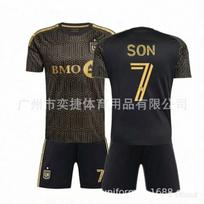 A2627 MLS Los Angeles FC Namų marškinėlių numeris 7 Pateikė Sun Xinghui Vaikams Suaugusiems Futbolas 28 black
