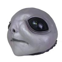 Ufo Themed Latex Mask With Elden Ring Alien Texture For Holiday Use Elden Ring gray