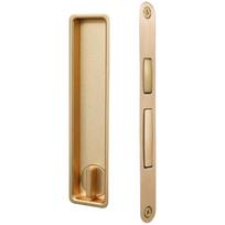 Zinc Alloy Sliding Door Lock Concealed Handle Push To Open Silent Mechanism For Home Kitchen Bathroom Modern Hardware auksas