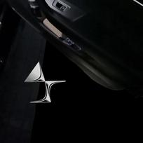 2PCS Led Car Door Welcome Light Laser Logo Projector For Citroen DS C1 C2 C3 C4 C5 C6 C8 C4L DS3 DS4 DS5 DS6 Car Goods KR6 black