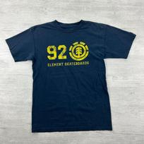 Vintage Y2K Element Skateboards Shirt Size Medium Navy Blue 920 Logo Skater Unisex T-Shirt L white