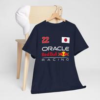 Yuki Tsunoda 2025 Red Bull 22 shirt Formula 1 One Lover Fan Heavy Cotton Tee Unisex T-Shirt S beige