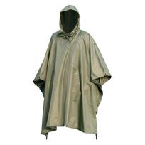 Rain Ripstop US Military Rain Poncho 210 x 150 cm MIL-TEC Poncho, Fabric, Style, (Olive Drab)