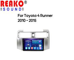 IPS Android  Car Radio For Toyota 4Runner 4 Runner 2010 - 2019 Multimedia Video Player Stereo GPS Carplay Autoradio 4 core 1GB+32GB carplay gray