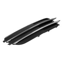 Front Left Side Bumper Grille Fog Light Grill 4G0807681For A6 C7 2011-2014 black