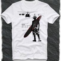 Charlie Don't Surf Apocalypse Now Men's White T-Shirt Size S-5XL Unisex T-Shirt L black