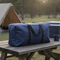 Grill Storage Bag Bbq Lightweight Carry Case for Outdoor, Travel, Camping Orange Blue 80-35-15cm gray