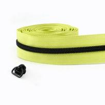 1-5M 5# Meetee Nailono Užtrauktukai Su Traukikliais Krepšiui Striukei Užtrauktukų Juosta Metrais Plastikine Ritė Užtrauktukas Siuvimo Reikmenys No5&1Meters 1PcsSlider