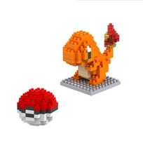 75 Stiliaus Statybinės Detalės Surinkimas Anime Picachu Charizard Lėlė Blastoise Bulbasaur Gengar Plytos Figūrėlės Žaislas Vaikui Dovana NO BOX