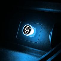 Naujo automobilio Mini USB LED aplinkos apšvietimo kištukas Dekoratyvinė atmosferos lemputė Toyota GR TRD Camry Corolla Yaris Chr Auris Avensis T25 Toyota