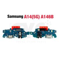 1 vnt. Geros kokybės Samsung A14 4G 5G A146B A146P A145F A145P USB įkrovimo jungties plokštė Prievadas Dock Flex laidas A14 5G A146B blue