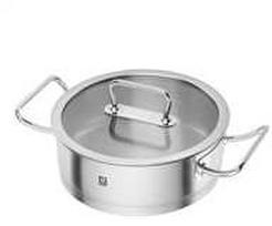 ZWILLING žemas puodas, porcija, nerūdijančio plieno, 24 cm, su dangteliu - Pro