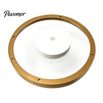 Relaxing Atmosphere Light Magnetic Levitating Plant Pot with LED Light, Floating Rotating Air Indoor Garden Art Holder, USB Powered Levitation auksinė