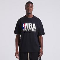Essential Fear Of God NBA Juodi Marškinėliai Dydis S Unisex T-shirt S black