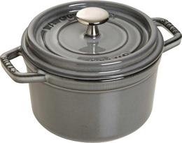 STAUB LA COCOTTE Puodas żeliwny apvalus 800 ml, grafito
