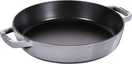Staub Ketaus keptuvė su dviem rankenėlėmis - 26 cm, grafito