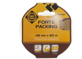 Forte_Tools Lipnioji juostelė FORTE TOOLS, 60 m × 48 mm, skaidri