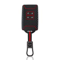 Silikoninis automobilio rakto dėklas Dacia Duster Logan 3 Jogger Sandero Renault Clio 5 Megane 4 Zoe Kadjar Captur Arkana Koleos black