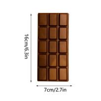 Slow Rising Chocolate Squeeze Squishy Sensory Fidget PU Soft Squishy Simulated Chocolate Squeeze Toy For Stress Relief žalia