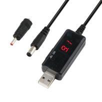 USB Pakopinis Keitiklis DC 5V į 9V 12V USB Pakopinis Keitiklis Kabelis + 3.5X1.35mm Jungtis Maitinimo Šaltiniui/Įkrovikliui/Maitinimo Keitikliui A
