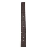 38/41 colio akustinės gitaros grifas - Palisandras ir techninis mediena su ABS ukulelei gray