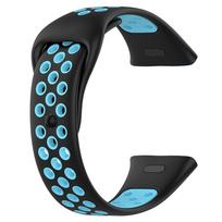 Watchband Sport Silicone Strap For Redmi Watch 3 Bracelet Two-Color Wrist Band For Redmi Watch 3 black