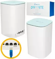 Maršrutizatorius Extralink Dynamite C31 | Mesh tinklo plėtimo modulis | AC3000, MU-MIMO, namų „Mesh WiFi“ sistema