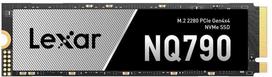 SSD LEXAR NQ790 1TB Heatsink M.2 PCIe Gen4 NVMe Rašymo greitis 6000MBytes/sec Skaitymo greitis 7000MBytes/sec TBW 600 TB MTBF 150000 hours LNQ790X001T-RNNNG