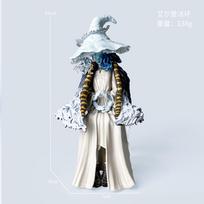 Elden Ring Ranni Moon Witch Gk Figure One Seventh Scale Collectible Game Model Computer Case Desktop Decoration Anime Figurine gray